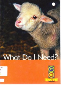 Go Facts Set 3 (Farm Animals) : What Do I Need?