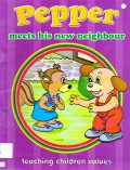 Pepper Teaching Children Values : Meets His New Neighbour