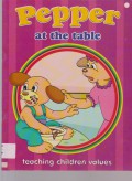 Pepper Teaching Children Values : At The Table