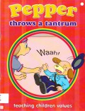 Pepper Teaching Children Values : Throws A Tantrum