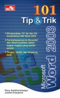 101 Tip & Tirk Microsoft Word 2003