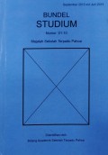 Bundel Studium Nomor 01-10 Majalah Sekolah Terpadu Pahoa