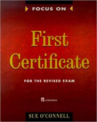 First Certificate For The ReVIsed Exam