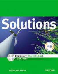 Solutions : Elementary : Student's Book With Multirom (+CD)