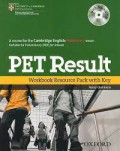 Pet Result Workbook Resource Pack With Key + CD