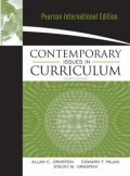 Cotemporary Issues In Curriculum : Fourt Edition