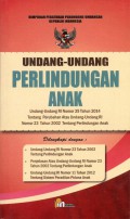 Undang-undang Republik Indonesia Nomor 35 Tahun 2014 tentang perubahan atas undang-undang Republik Indonesia nomor 23 thaun 2002 tentang perlindungan anak