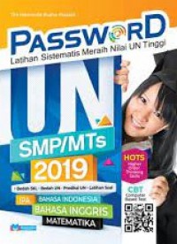 Password Latihan Sistematis Meraih Nilai UN Tinggi SMP/MTs 2019