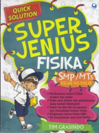 Super Jenius Fisika SMP/MTs Kelas VII, VIII, IX