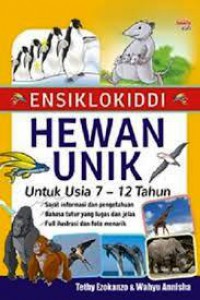 Ensiklokiddi Hewan Unik Untuk Usia 7-12 Tahun