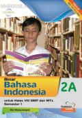 Binar Bahasa Indonesia 2A Untuk Kelas VIII SMP Dan Mts Semester 1