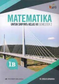 Matematika SMP/MTs jilid 1b kelas VII semester 2