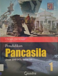 Pendidikan Pancasila 1 untuk SMP/MTs Kelas VII Kurikulum Merdeka