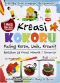 Kreasi Kokoru Paling Keren, Unik, Kreatif