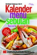 Kalender Menu Sebulan Favorit Dan Praktis