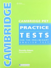 Cambridge Pet Practice Test For The Preliminary English Tests (Teacher's Book)