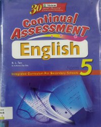 Continual Assessment English Form 5