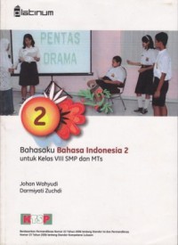 Bahasaku Bahasa Indonesia 2 Untuk Kelas VIII SMP Dan Mts