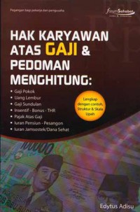 Hak Karyawan Atas Gaji Dan Pedoman Menghitung; ?