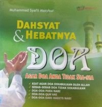 Dahsyat Dan Hebatnya Doa