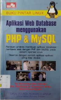 Aplikasi Web Database Menggunakan Php & My Sql