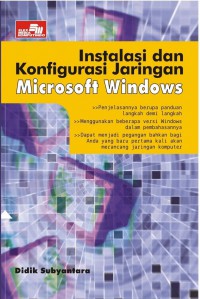 Instalasi Dan Konfigurasi Jaringan Microsoft Windows