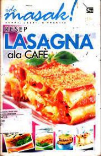 Resep Lasagna Ala Caf?