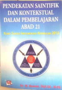 Pendekatan Saintifik Dan Kontekstual Dalam Pembelajaran Abad 21 : Kunci Sukses Implementai Kurikulum 2013