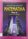 Matematika Kelas IX Untuk SMP Dan MTs