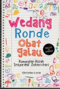 Wedang Ronde Obat Galau