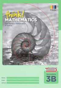 Think! Mathematics New Syllabus Mathematics Workbook 3B 8th Edition