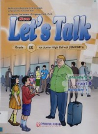 New Let's Talk Grade IX For Junior High School (Smp/MTs)