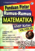 Panduan Pintar Rumus-Rumus Matematika SMP Kelas VII,VIII,IX