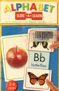 Alphabet 'Slide & Learn, Interactive Flash Cards'
