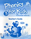 Phonics For Kids 3 Teacher'S Guide