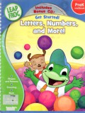 Get Started! Letters, Numbers, And More! Prek Worbook+ 1 Cd