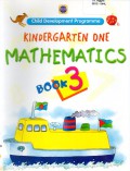Child Development Programme : Kindergarten One Mathematics Book 3