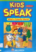 Kids Speak Workbook What A Colorful World