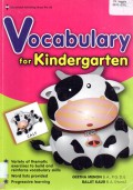 Vocabulary For Kindergarten