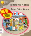 Teacher Notes Stage 1 First Words