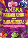 Aneka Kreasi Unik Dari Barang Bekas