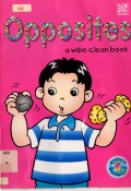 Opposites A Wipe Clean Book