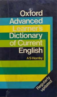Oxford Advanced Learners Dictionary Of Current English