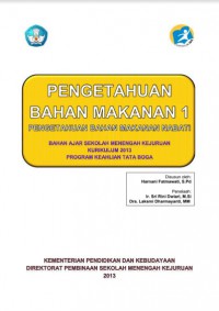 Pengetahuan bahan makanan 1  pengetahuan bahan makanan nabati bahan ajar sekolah menengah kejuruan kurikulum 2013 program keahlian tata boga