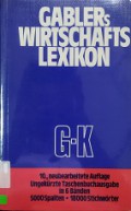 Gablers Wirtschafts LeXIkon 3