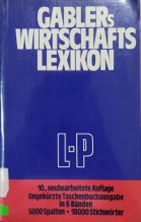Gablers Wirtschafts LeXIkon 4
