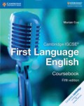 Cambridge IGCSE First Language English Fifth Edition