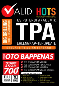 Valid HOTS TPA (Tes Potensi Akademik) : Big Drilling Soal + Pembahasan