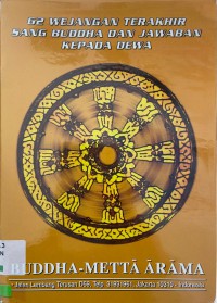 62 Wejangan Terakhir Sang Buddha Dan Jawaban Kepada Dewa