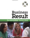 Business Result Pre-Intermediate Teacher's Book + CD